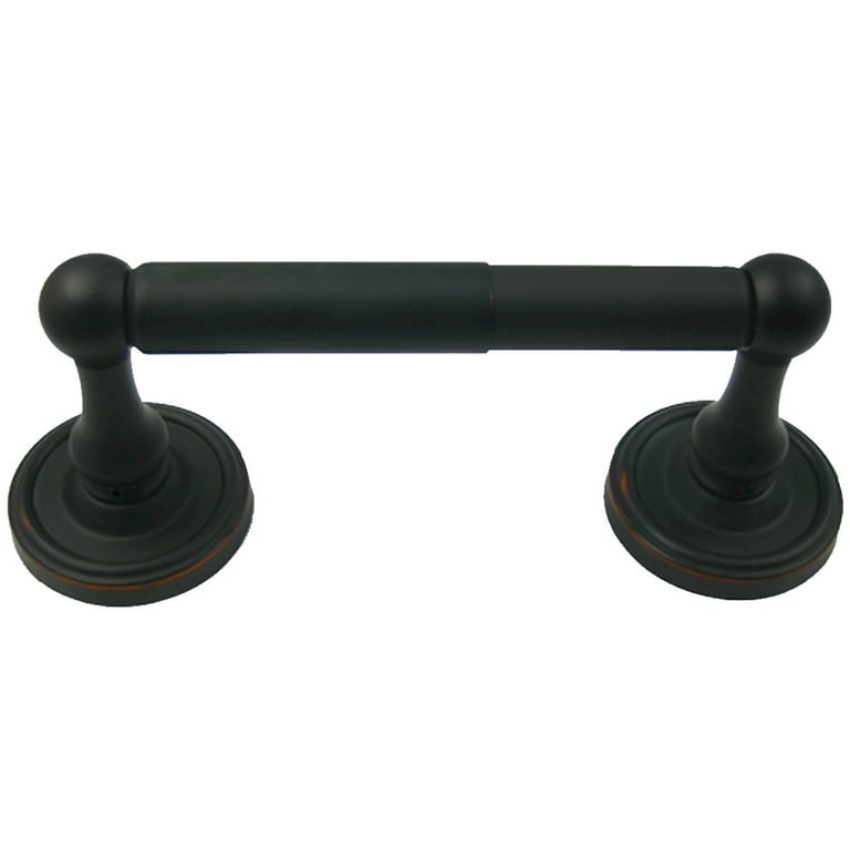 Rusticware Midtowne Black Wall Mount Single Post Toilet Paper Holder Rusticware Midtowne Black Wall Mount Single Post Toilet Paper Holder