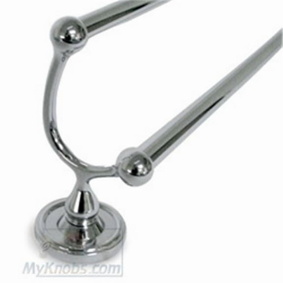 Rusticware 8222CH Midtowne Chrome 24 In. Double Towel Bar
