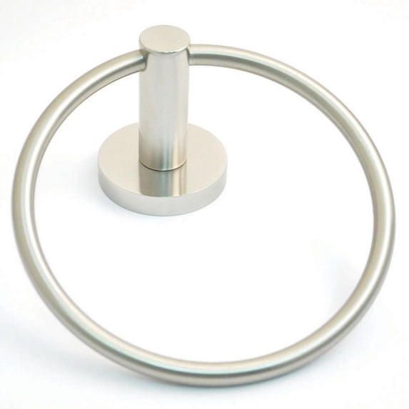 Rusticware 8886SN Metro Towel Ring, Satin Nickel