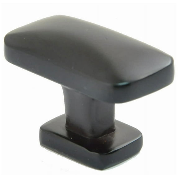 Rusticware 901ORB Rectangle Series 1-3/8" Rectangular Cabinet Knob - Bronze