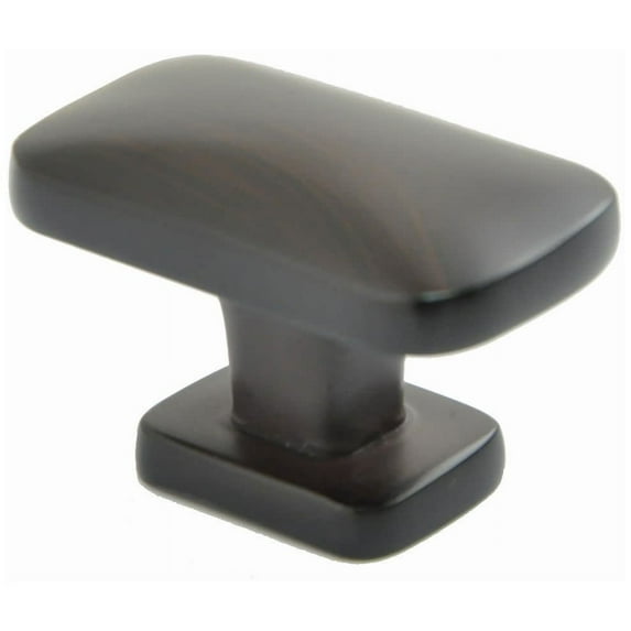 Rusticware 902ORB Rectangle Series 1-1/2" Rectangular Cabinet Knob - Bronze