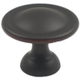 thumbnail image 1 of Rusticware 916 Flat Mushroom Cabinet Knob, 1-1/8", 1 of 2