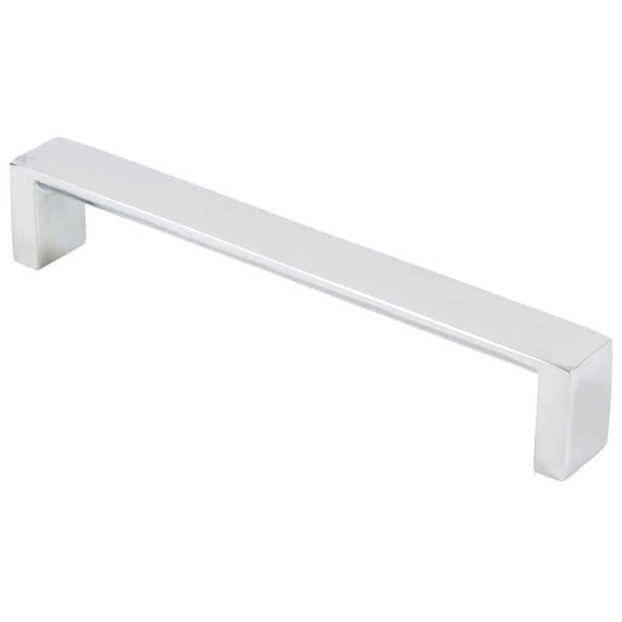 Rusticware 954CH Modern Square 6" Center To Center Handle Cabinet Pull - Chrome