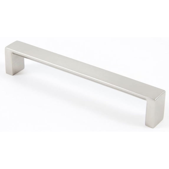 Rusticware 954SN Modern Square 6" Center To Center Handle Cabinet Pull - Nickel