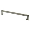 thumbnail image 1 of Rusticware 997SN Modern 9" Center To Center Square Handle / Large Cabinet Pull - Nickel, 1 of 3
