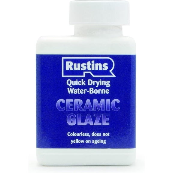 Rustins Acrylic Ceramic Glaze Clear 250ml