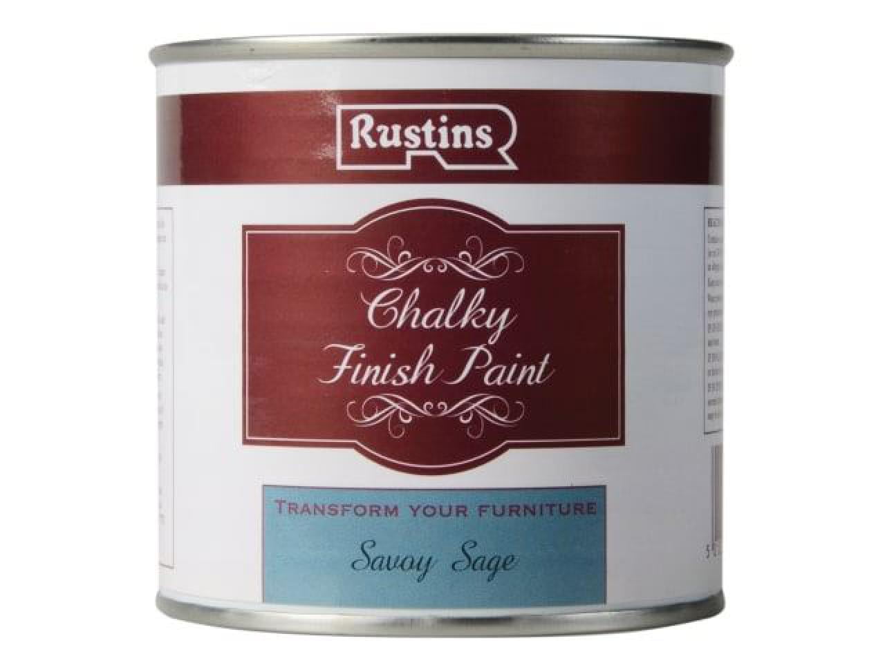 Rustins - Chalky Finish Paint Savoy Sage 250ml
