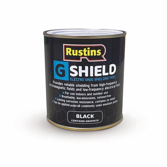 Rustins G Shield EMI Shielding Paint Perfect for Electric Guitars 125ml