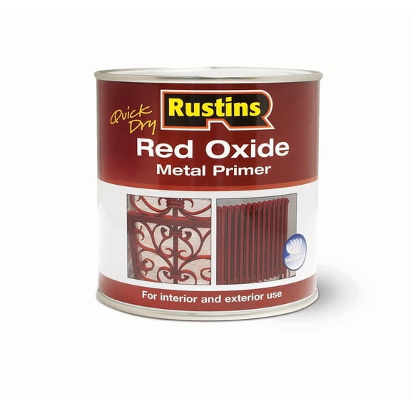 Rustins Quick Dry Red Oxide Metal Primer 250ml