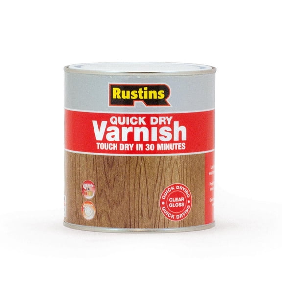 Rustins Quick Dry Varnish Clear Gloss 1L