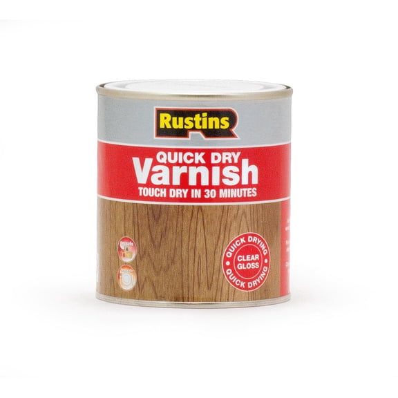 Rustins Quick Dry Varnish Clear Gloss 500ml