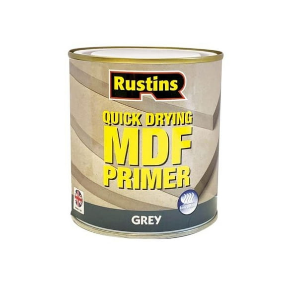 Rustins - Quick Drying MDF Primer Grey 250ml