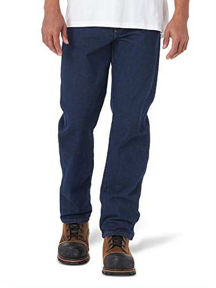 Rustler Classic Men's Regular 5 Pocket Jean, Prewash, 42W x 32L - image 1 of 3