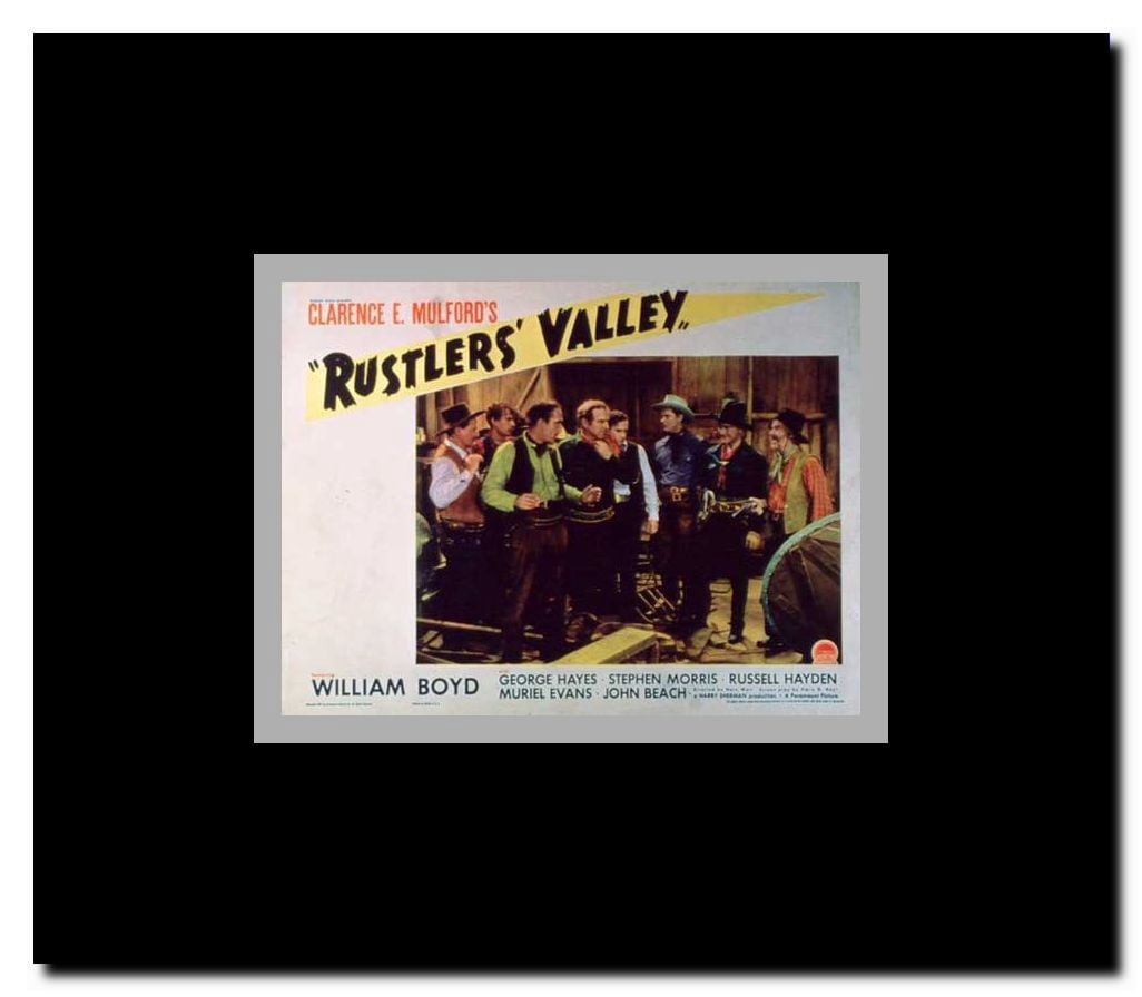 Rustler's Valley Framed Movie Poster