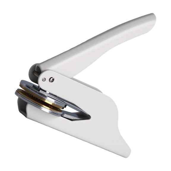 Rustless Hand Embossing Stamp for Crafting Projects and Documents with Build