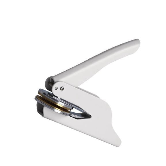 Rustless Hand Embossing Stamp for Crafting Projects and Office Documents with Build