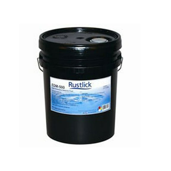 Rustlick 72052 EDM-30 Quality Dielectric Oil for Electric Discharge Machining, 5 Gallon Pail