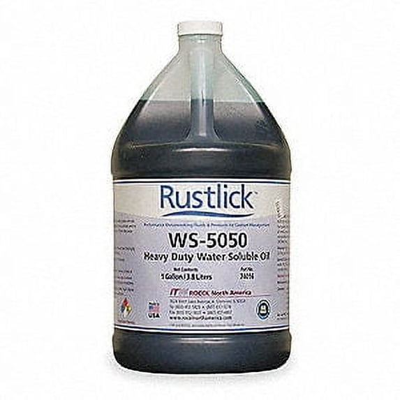 Rustlick B Rustlick 74016 WS-5050 Cutting and Grinding Fluid, 1 Gallon Round ...