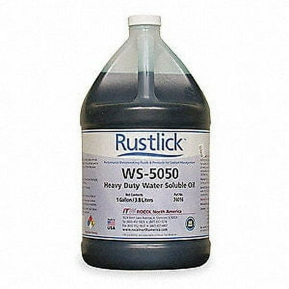 Rustlick 74016 WS-5050 Cutting and Grinding Fluid, 1 Gallon Round