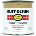 thumbnail image 1 of Rust-Oleum 7771-730 Stops Rust Gloss Sand Brown Protective Enamel 1/2 Pint, 1 of 2