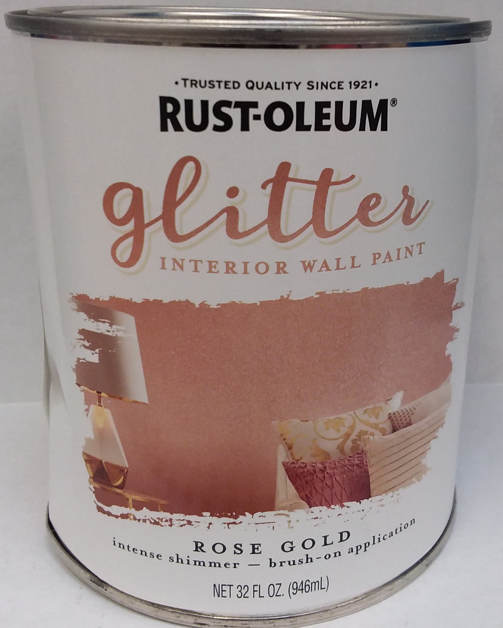 Rustoleum Glitter Gold Quart - Walmart.com