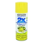 Rustoleum Painters Touch Ultra-Cover 2X General Purpose Topcoat Enamel Spray Paint, Sun Yellow