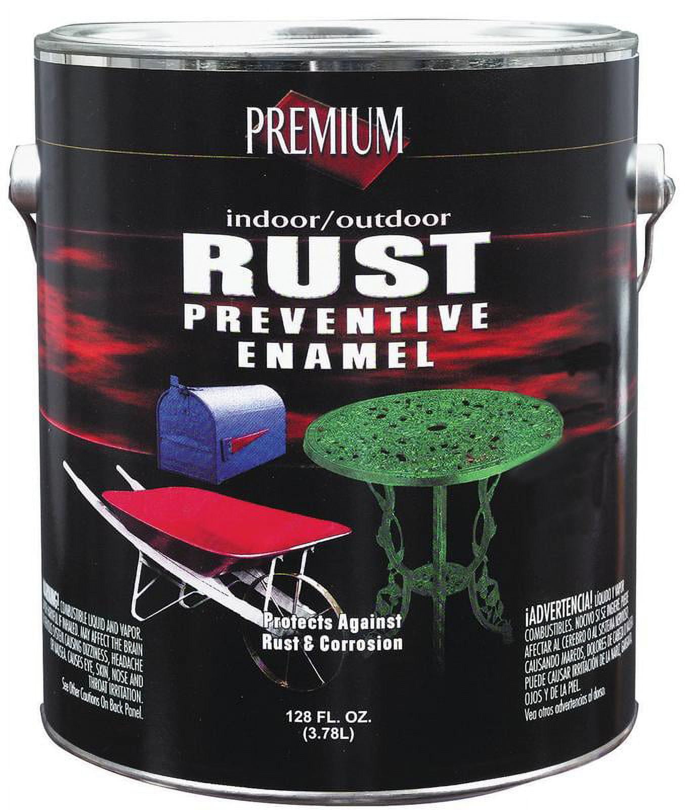 Rustoleum Premium Oil Based Rust Preventive Enamel Paint, 1 gal Can
