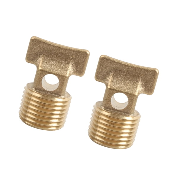 Rustproof Brass Drain Plug 1/2in for Marine Applications Prevents Leaks for Boat Drain Systems