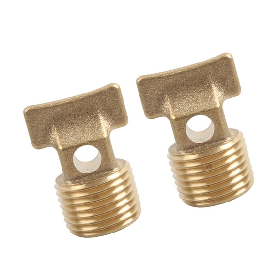 Rustproof Brass Drain Plug 1/2in for Marine Applications Prevents Leaks for Boat Drain Systems