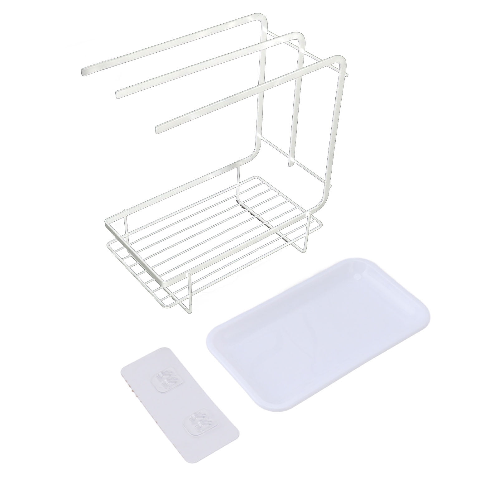 Rustproof Dish Drying Rack With Drain Pan, Quick Dry, Hollow Design For ...