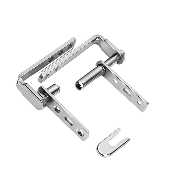 Rustproof Double Swing Action Hinge 360 Degree Rotating Shaft Stainless Steel Concealed Door Pivots Hinges Enduring