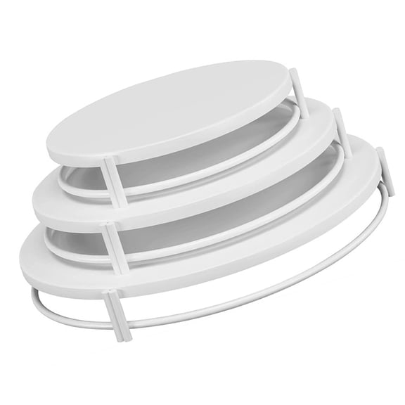 Rustproof Elegant Dessert Serving Stands Decorative Cakes Platters Set 3 Layer for Wedding Party Table Decors
