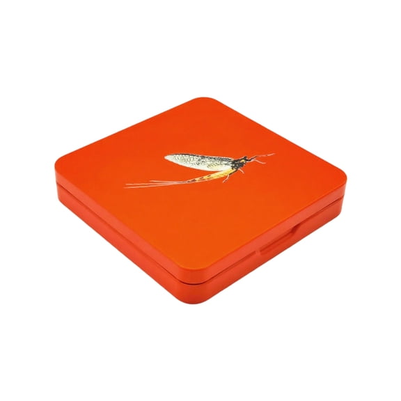 Rustproof Fishing Tackle Box With 16 Compartments Dense Metal Plan For Fly Attract Security And Portability