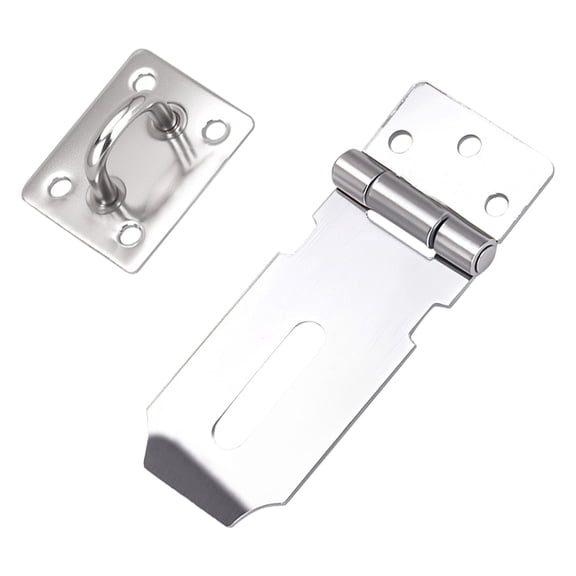 Rustproof Foldable Door Fastener Heavy Gauges Surfaces Mount Locking Systems Reinforced Security Latches for Secure Entry Use