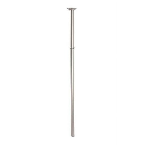 Rustproof L-Shaped Corner Rod Vertical Ceiling Support Bar  Nickel