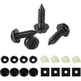 Rustproof License Plate Screws for Securing License Plates Frames and