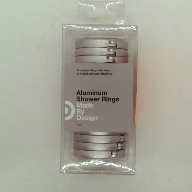 Rustproof O Ring Aluminum Shower Curtain Hooks Made By Design