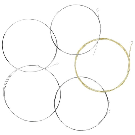 Rustproof Professional Practice Strings 5-String Banjo Strings Stainless Steel and Bronze Winding Banjo Strings