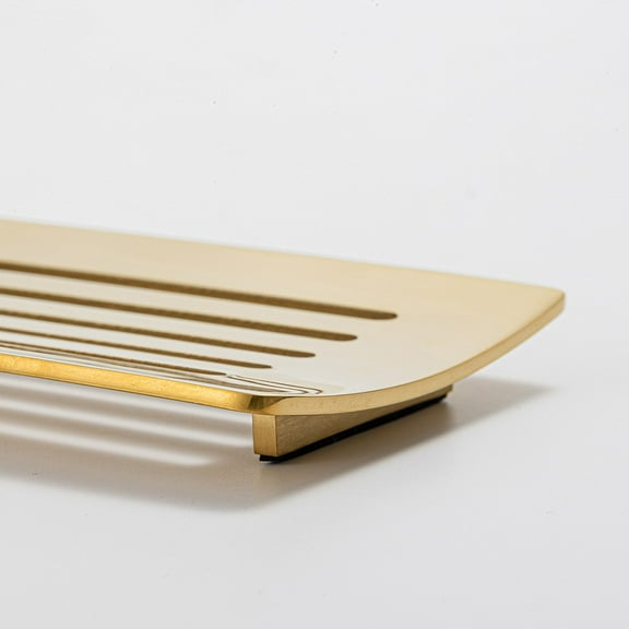 Rustproof Soap Dish Steel Bar Rack for Bathroom & Kitchen Keep Soap Drying Smile Home