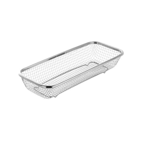 Rustproof Stainless Steel Dishwasher Cutlery Storage Basket Drain Hole Flatware Utensil Organizer Tray