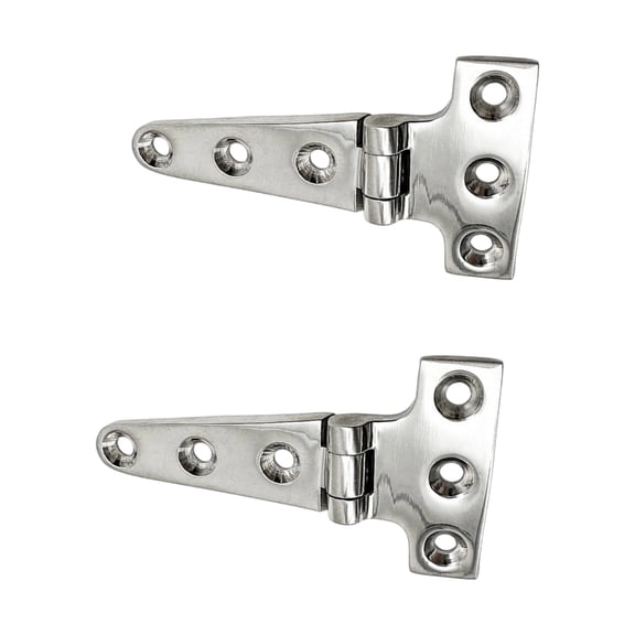 Rustproof T Hinge Steel Strong Adjustable Door Cabinet Hardware Quick Fixing