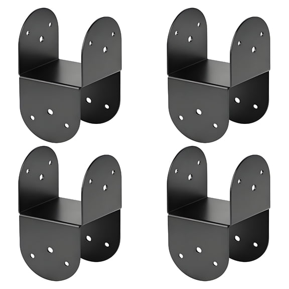 Strong 4 By 4 Post To Beam Connector Strong Rusts Resistant Metal Brackets for Beam