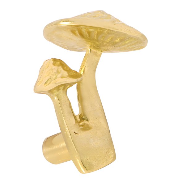 Rusts Resistant Brasses Cabinet Hardwares Mushroom Cabinet Knob For Various Furniture Like Wardrobe And