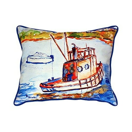 Rusty Boat Large Indoor/Outdoor Pillow 16x20