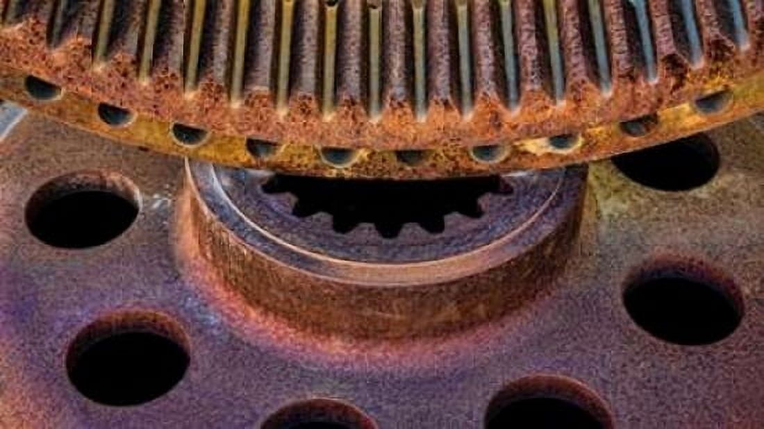Rusty Gears I Canvas Art - Kathy Mahan (24 x 36)