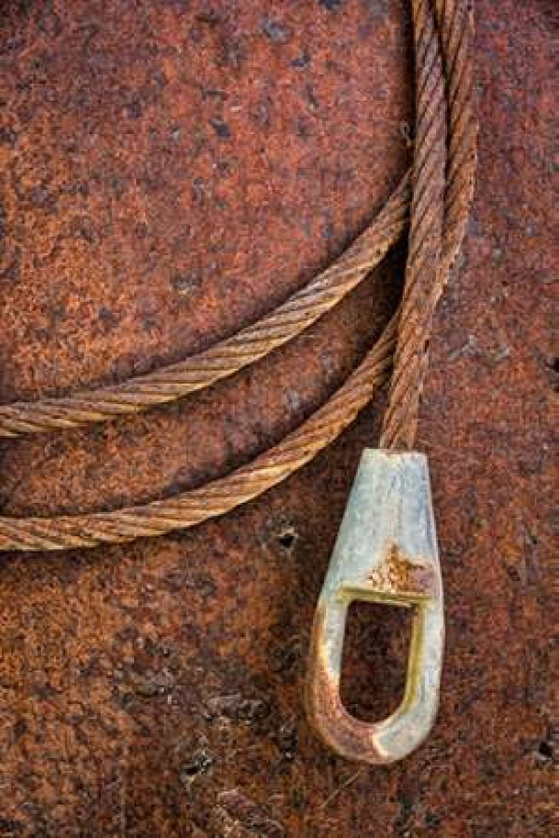 Rusty Metal I Canvas Art - Kathy Mahan (12 x 18)