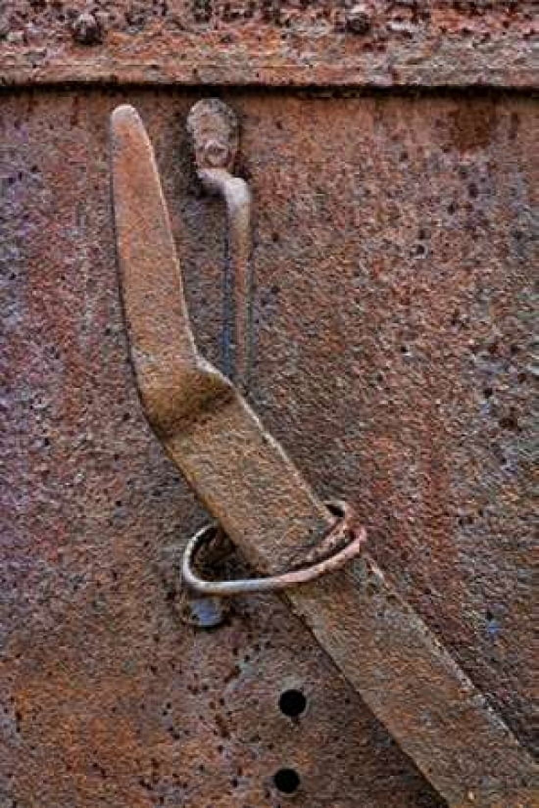 Rusty Metal III Canvas Art - Kathy Mahan (12 x 18)