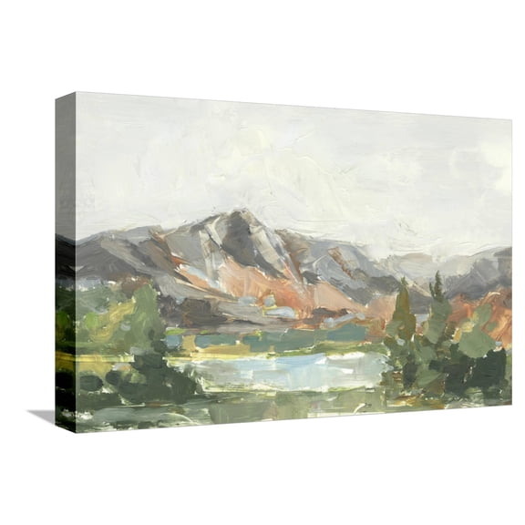 Art.com Rusty Mountains I Stretched Canvas Print Wall Art by Ethan Harper, 18" x 12"