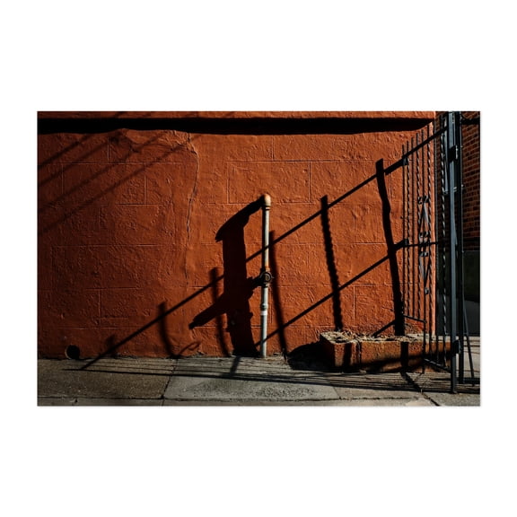 Rusty Pipe - Queens New York Photography Unframed Wall Art Print 12 x 18 inches
