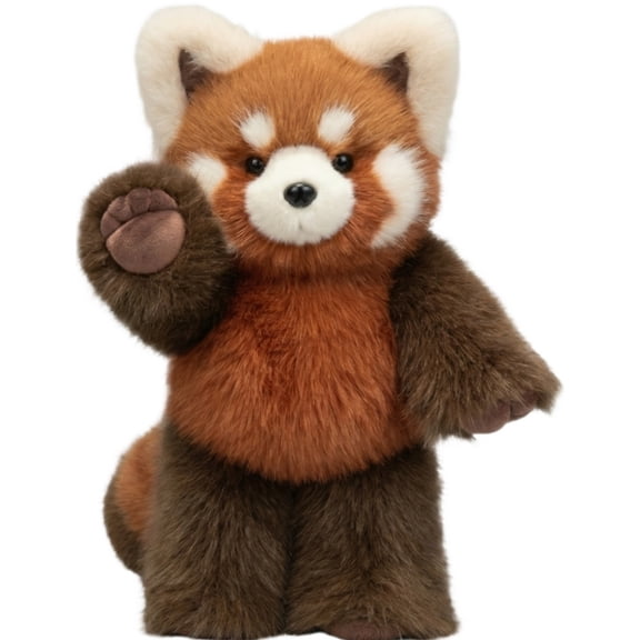 Rusty the Red Panda Plushie | Rare Stuffed Animal Red Panda - Rusty the Red Panda Soft Toys Doll Buddies, Rusty the Red Panda Toys Games Collectibles Plush Best Gifts for Halloween Chrismas Birthday